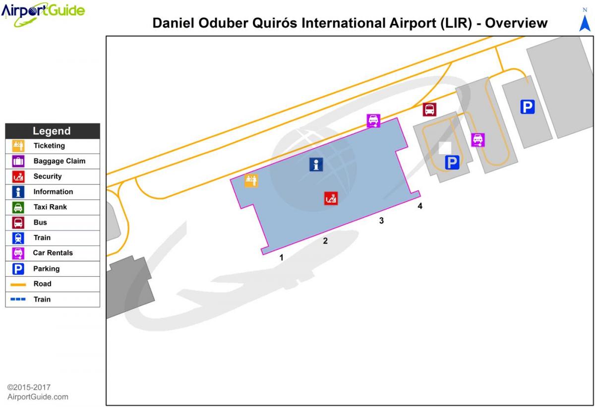 зураг Либери нисэх онгоцны буудлын терминал